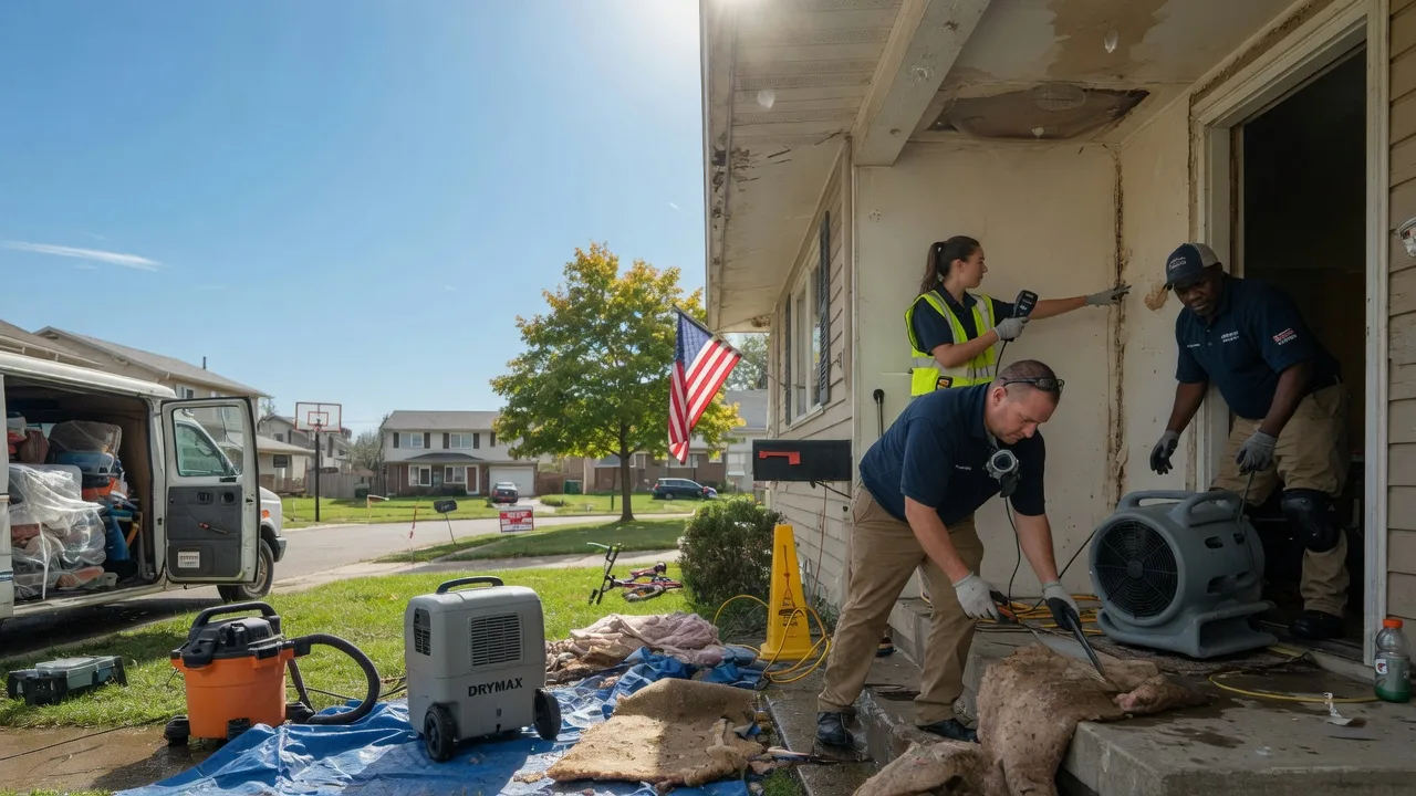 Water Damage Restoration in Clinton, MI near me